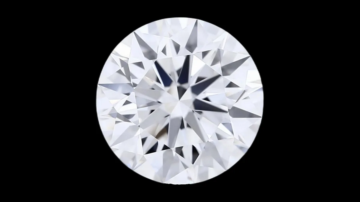 Round brilliant Ultra-Ideal™ cut diamond